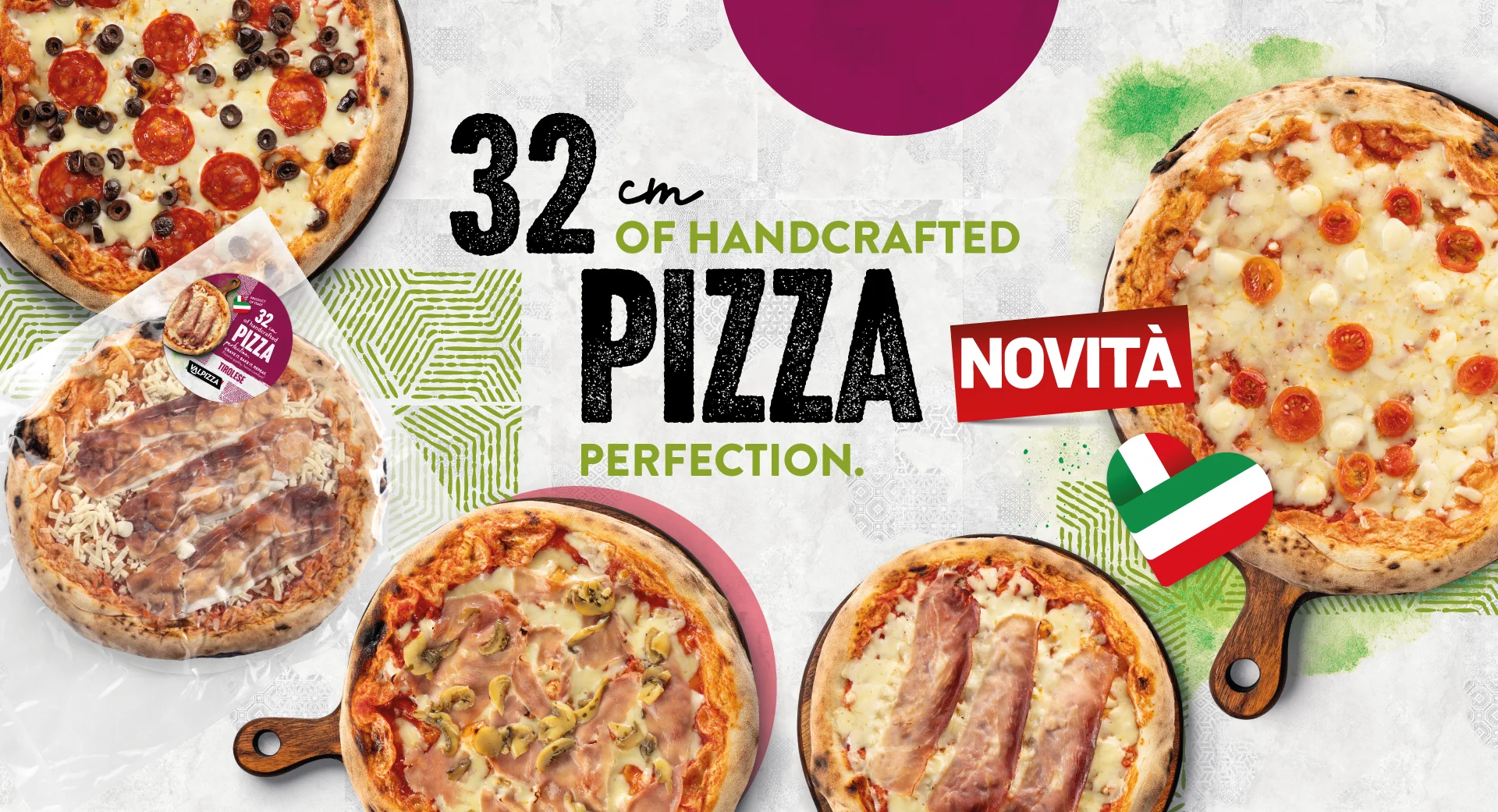 valpizza pizza 32cm Banner